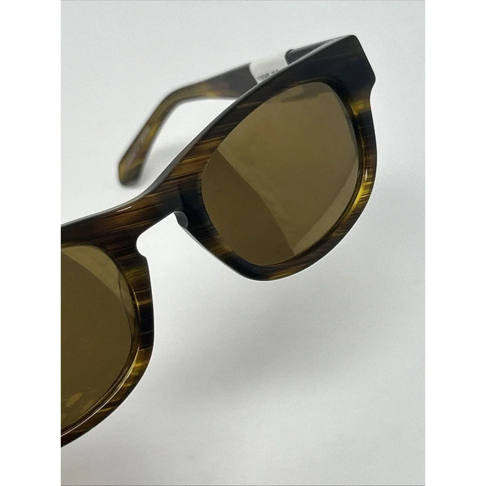 NWT Norman Childs VINTAGE 02 Sunglasses 46-22-140 GF Child Gray Fade Green Frame